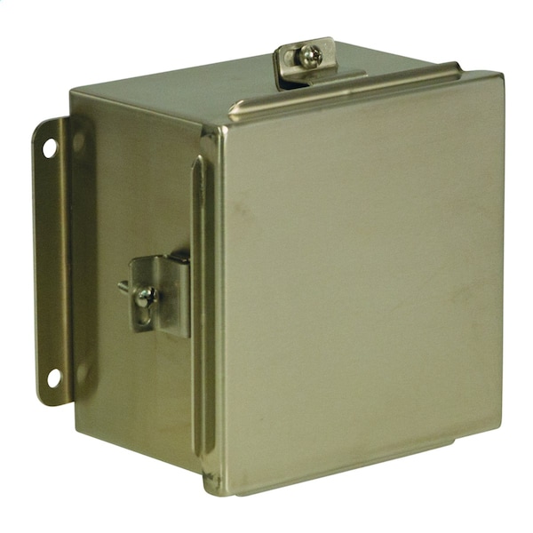 Enclosure Cover, 10 in. H x 8 in. W x 4 in. L, Stainless Steel